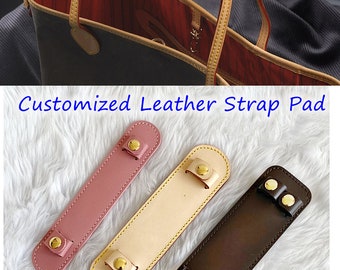 NEW Leather Adjustable Shoulder Strap Pad for LV Neverfull PM MM GM Tote  Bag
