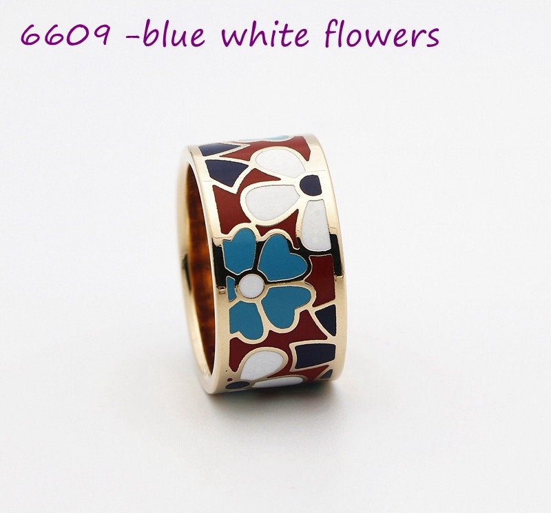 Genuine 18K Gold Plated Scarf Ring Jewerly Accesories/ Scarf Buckle, Color  Enamel Scarf Ring, 3 Colors 