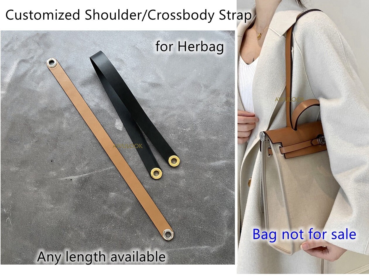 Togo Leather Shoulder Bag Strap for Picotin/evelyne Bag/kelly