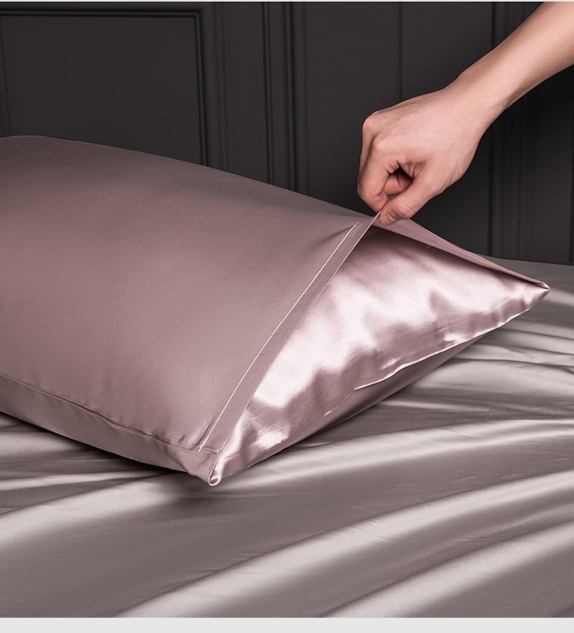 30 Momme 100 6A Grade Mulberry Silk Pillowcase Etsy