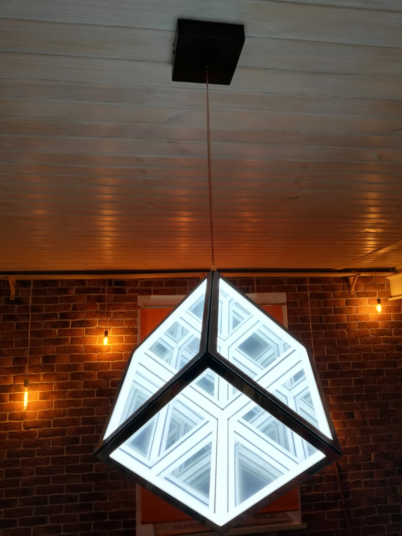 Infinity mirror cube Etsy