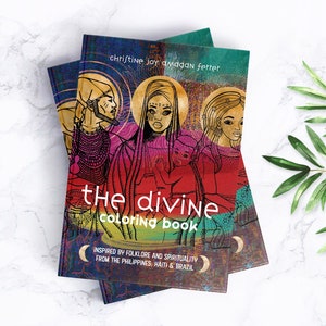 The Divine Coloring Book Digital PDF Download