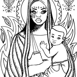 Haiti: the Divine Coloring Pages - Etsy Canada