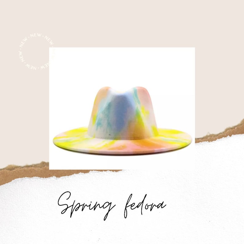 Summer fedora hat wedding honeymoon easter