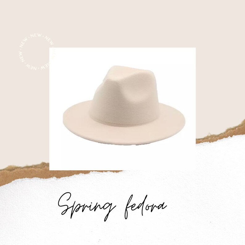Summer fedora hat wedding honeymoon easter
