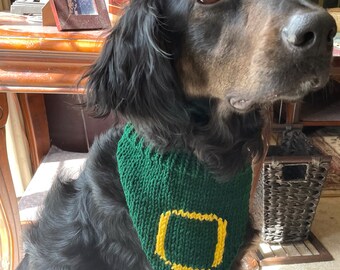 The Hand Knitted Pet Scarf