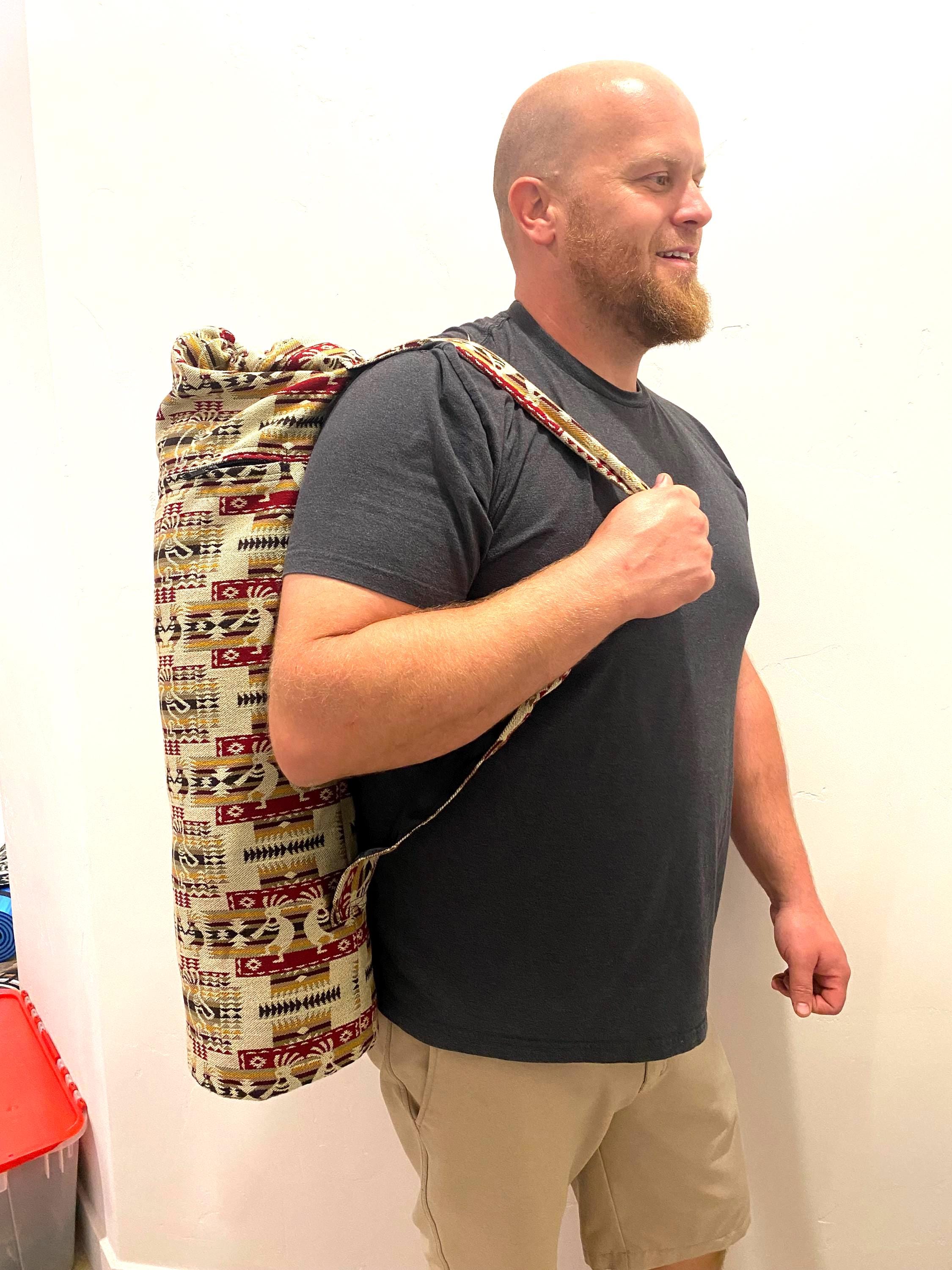 Borsa Porta Tappetino Yoga Mandala Grande Con Tracolla