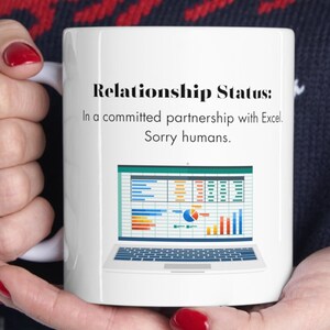 Funny Excel Mug, Excel Coffee Mug, Mug Excel, Accountant Gift, Accountant Mug, Tax Accountant Gift, 11oz, Pivot Table, Gift for Coworker