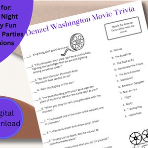 Black Movie Trivia, Black Trivia, Black Culture, Black History Month Game, 90&#39;s Theme Party, Movie Trivia, Black Movie Quotes Trivia