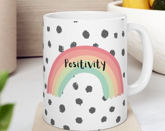 Taza de afirmaciones de salud mental, enfermera de salud mental, taza de café positiva, taza de energía, taza de salud mental, regalo para el estímulo, 11 oz