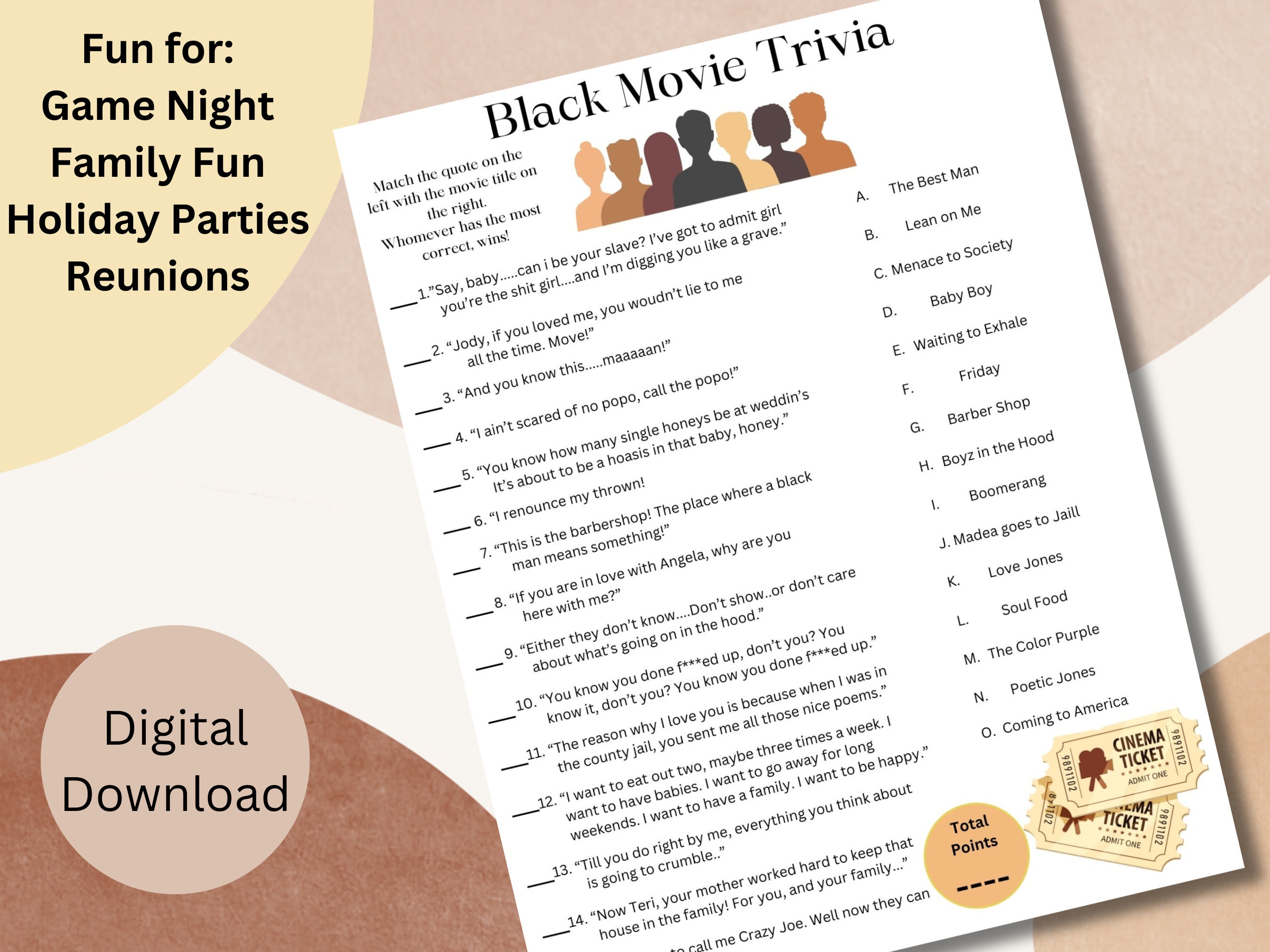 Black Movie Trivia, Black Trivia, Black Culture, Black History Month