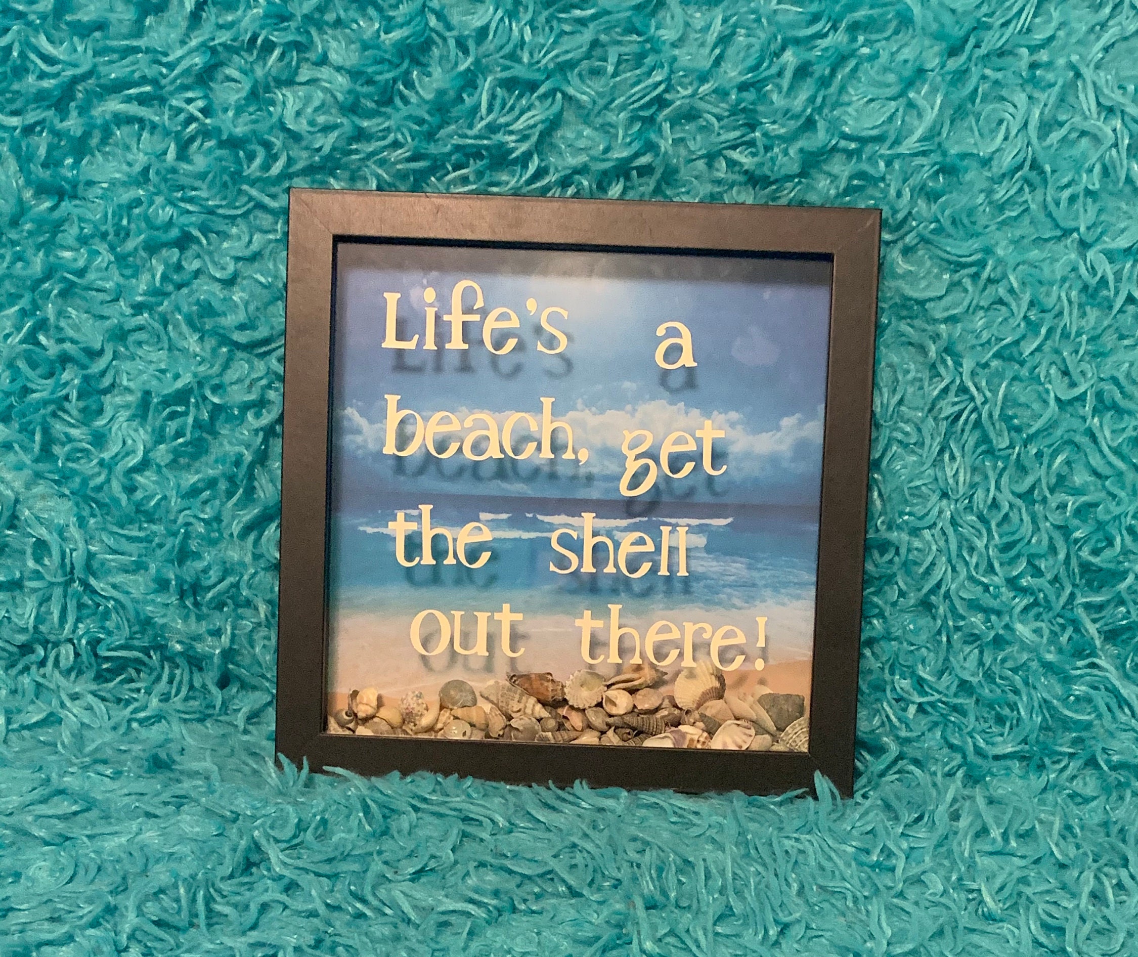 Beach Shadow Box Etsy