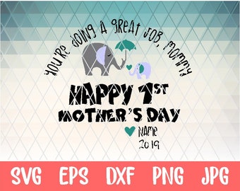 Download 1st Mothers Day Svg Etsy SVG, PNG, EPS, DXF File