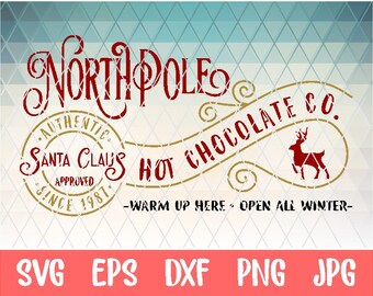 North Pole Svg Etsy