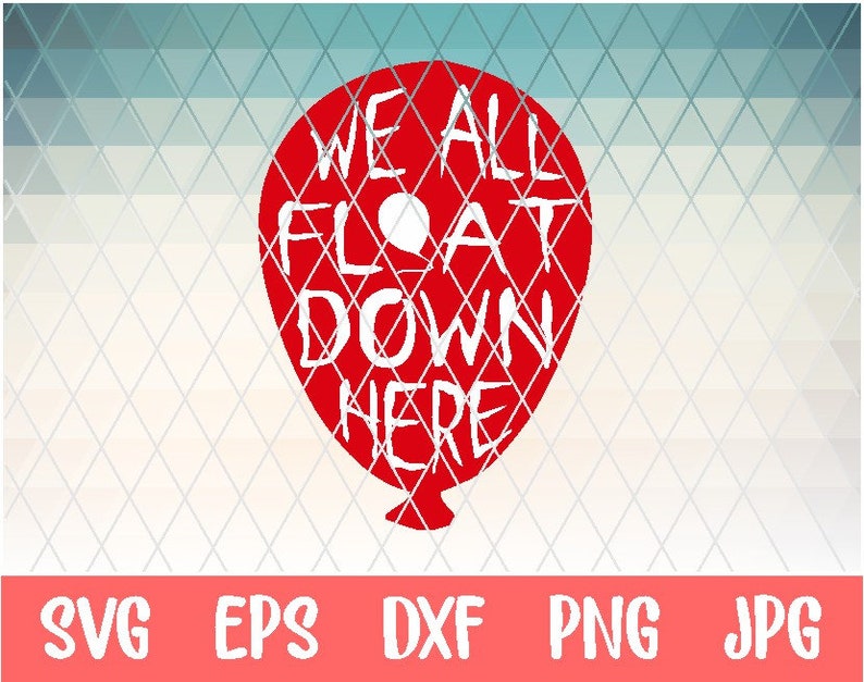 Pennywise with balloon - svg cutting file png + 最 大 97*オ フ. eps si pdf 最 愛 ...