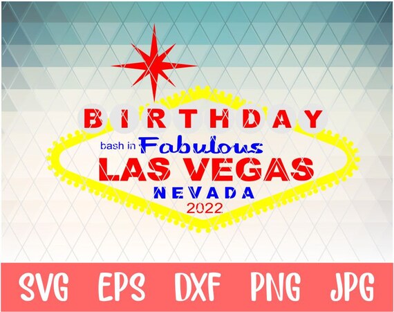 Birthday Bash In Las Vegas Sign Clipart Etsy 日本
