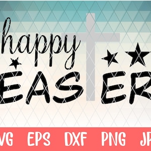 Joyeuses Pâques svg, Pâques svg, Croix svg, Christian svg, Jesus svg, Easter Cut File, Easter svg Files, svg Files For Cricut, Cut File, dxf