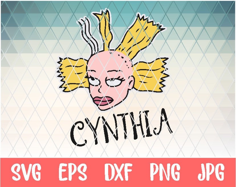 Bald Head Hoe Shit SVG Cutting File. Pretty Cynthia SVG | Etsy