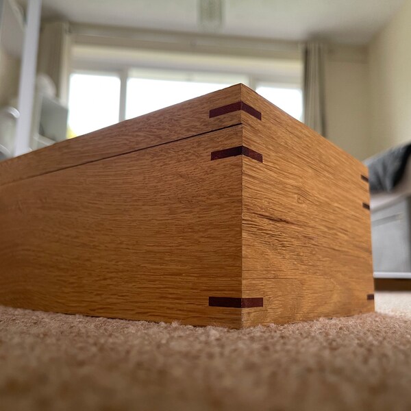 Oak Jewellery Box