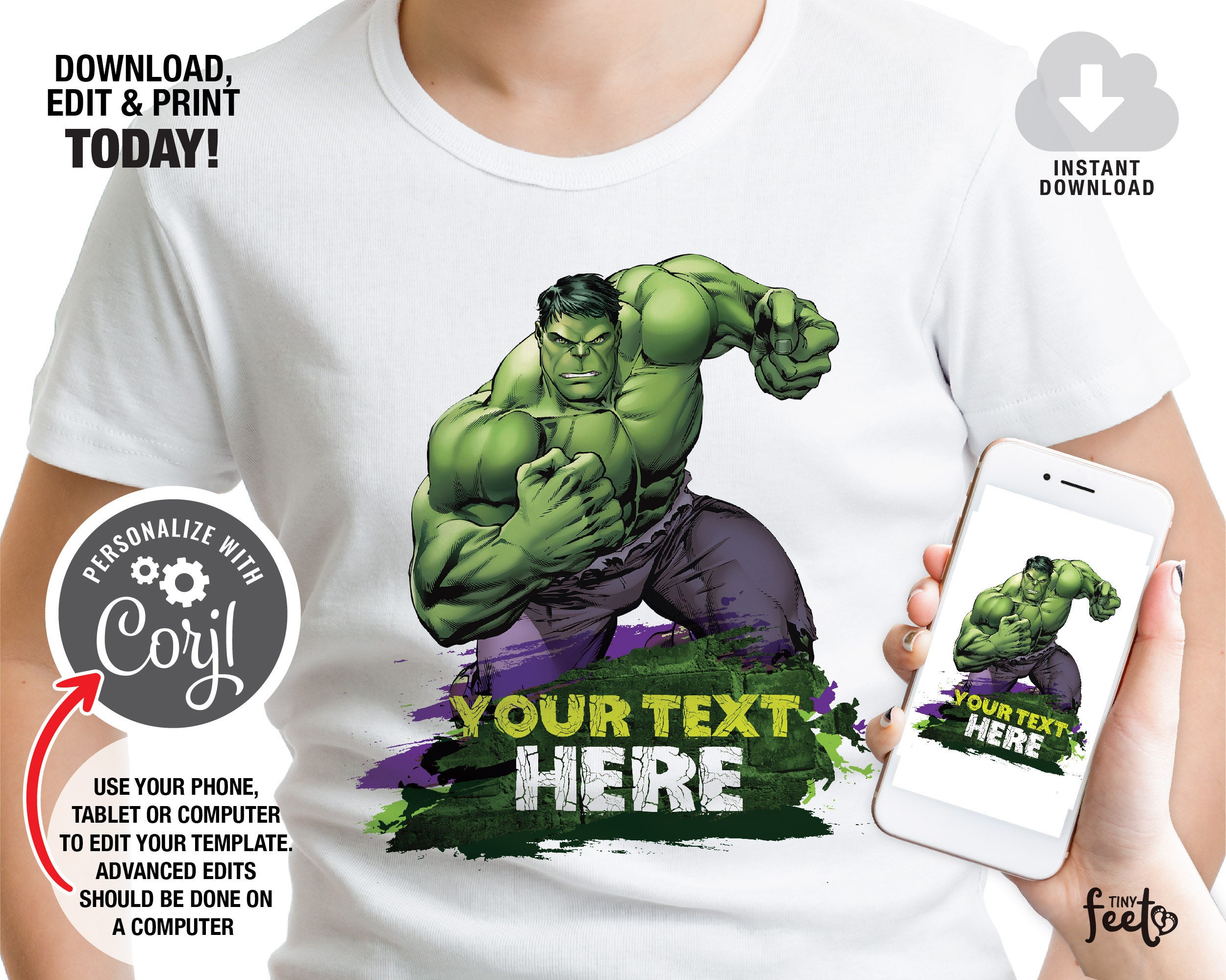 Hulk T Shirt Design Etsy 