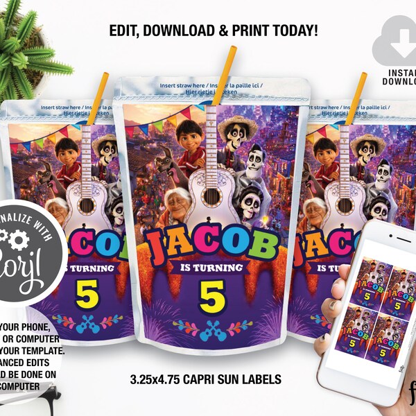 Coco Party Supplies - Etsy