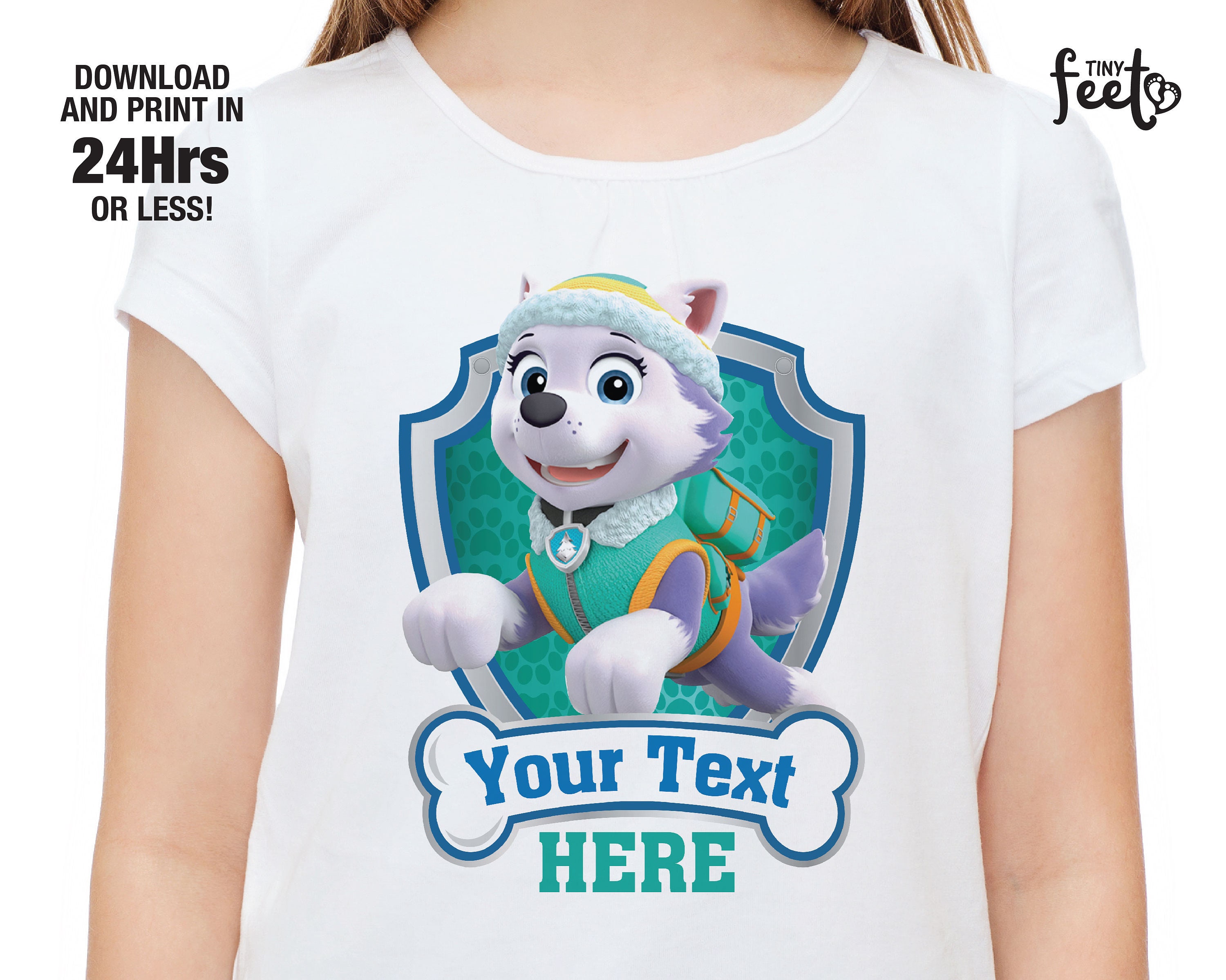 Custom Paw Patrol Iron on Transfer Paw Patrol Tshirt Design Etsy
