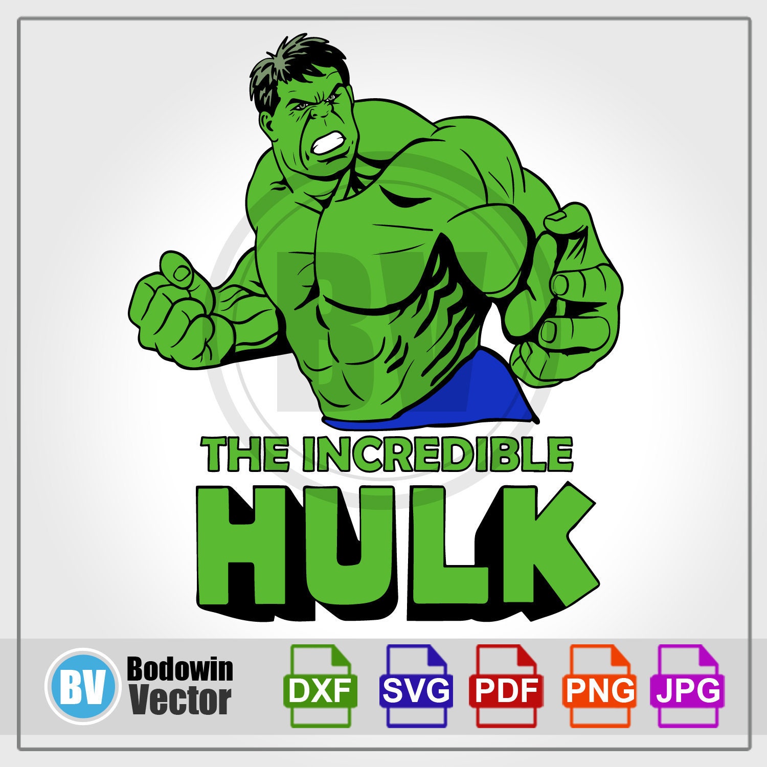 Hulk SVG | Etsy