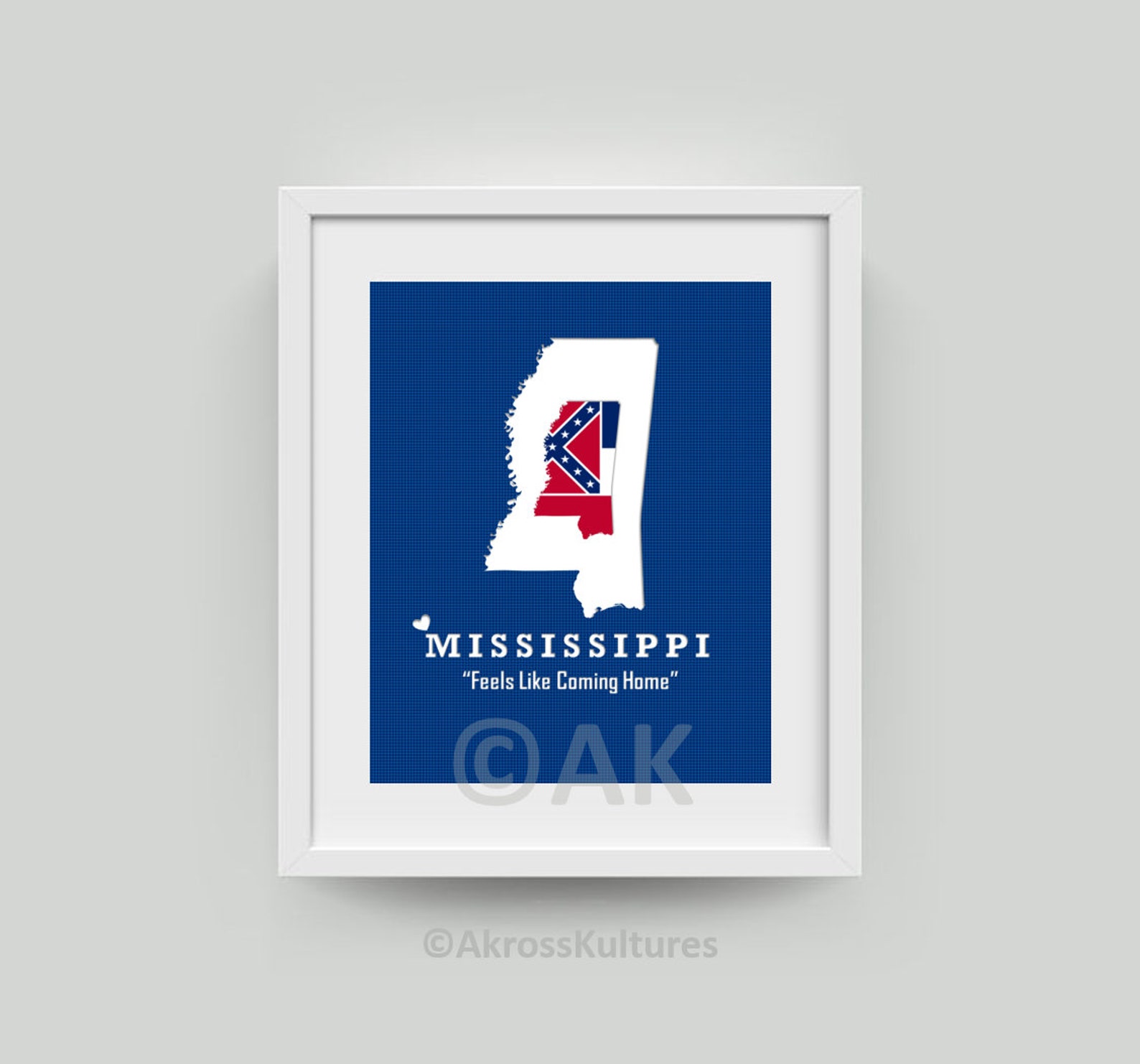 Map of Mississippi Mississippi Flag Mississippi Slogan Etsy