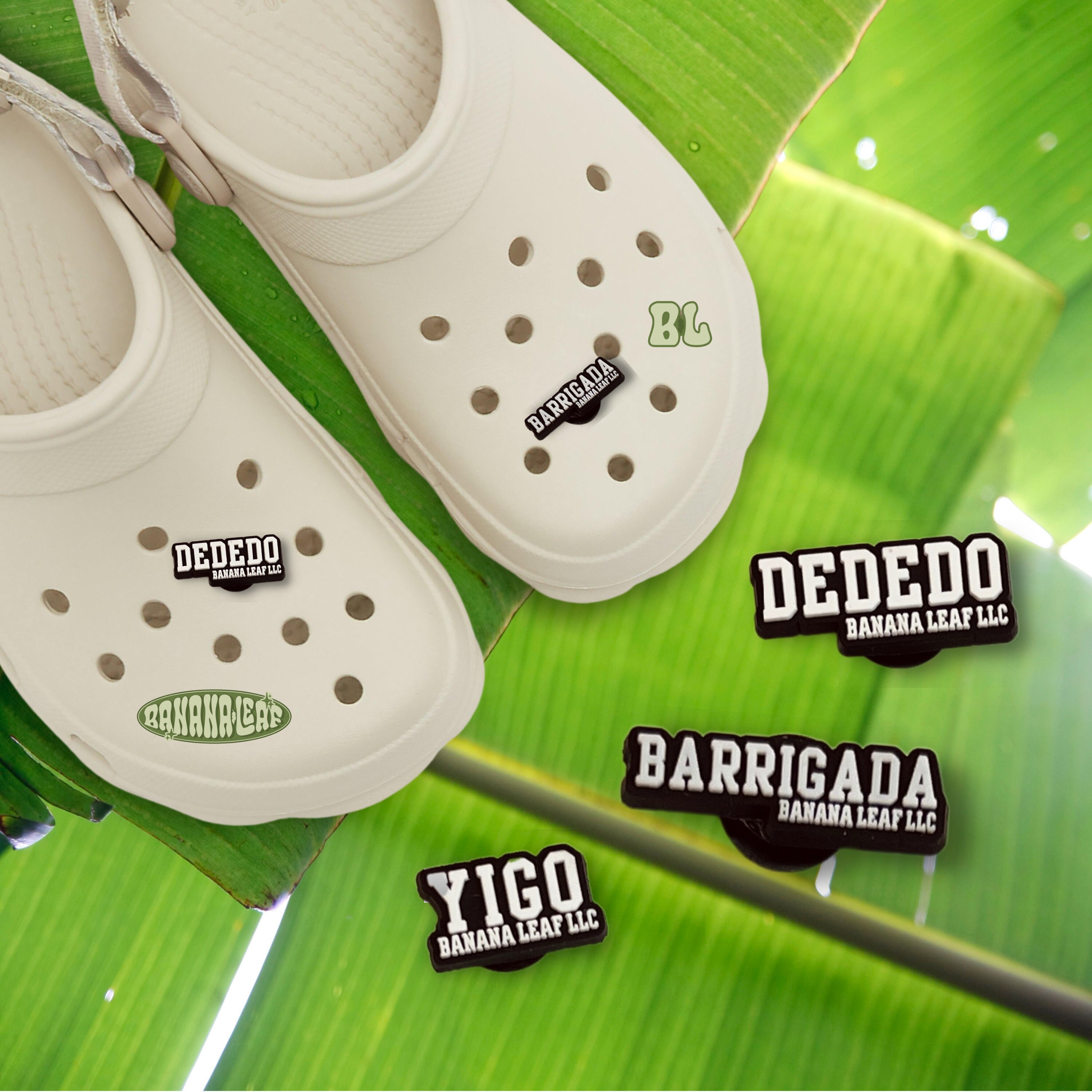 Barrigada Shoe Charm, Guam Village, CNMI, Islander Shoe Charms