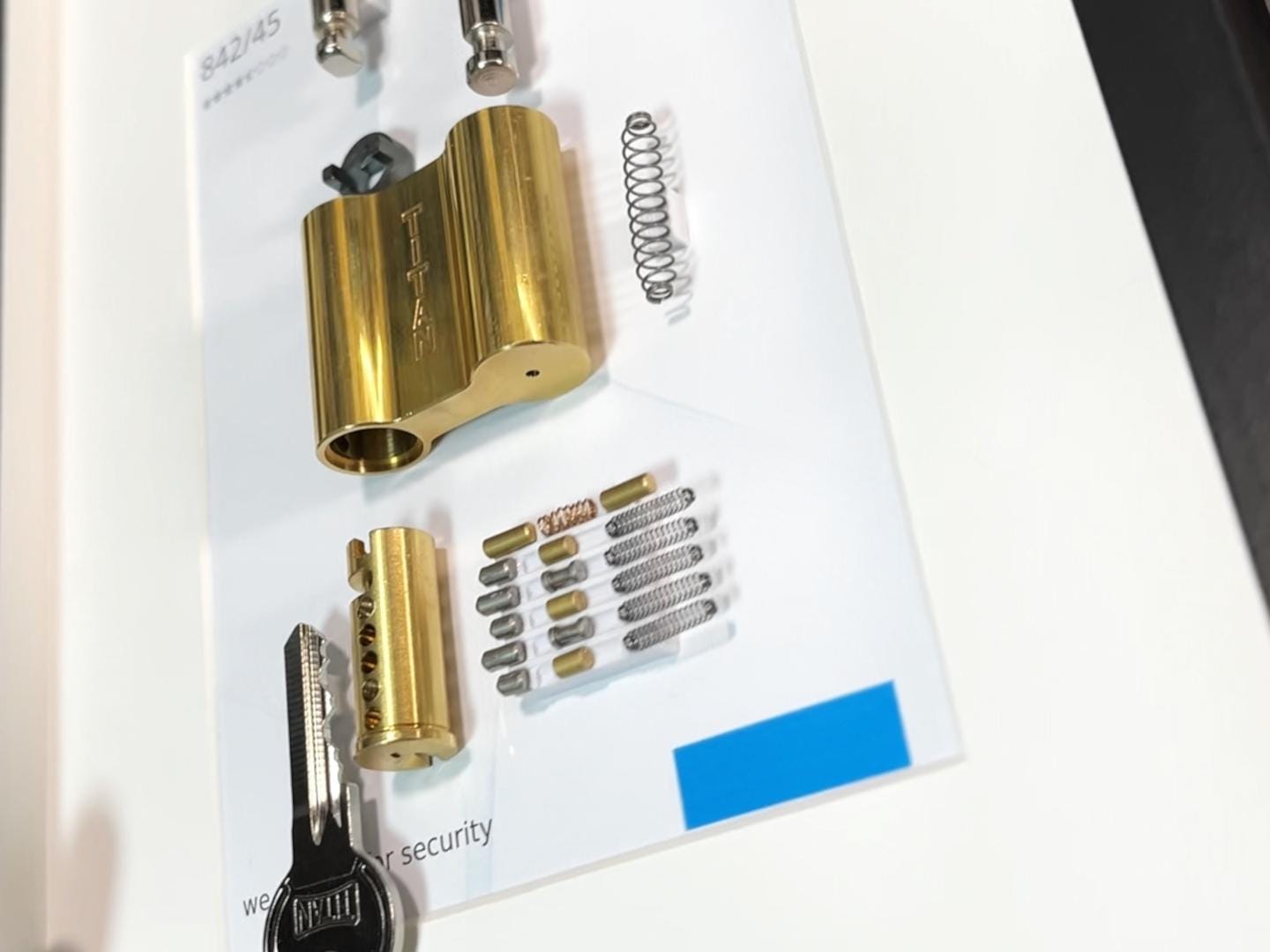 Lock Wall Art - Framed Exploded Titan Padlock Kit - Etsy