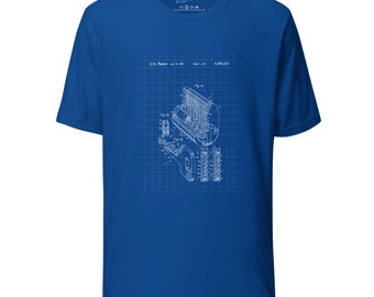 Lock Blueprint t-shirt ASSA Twin 6000