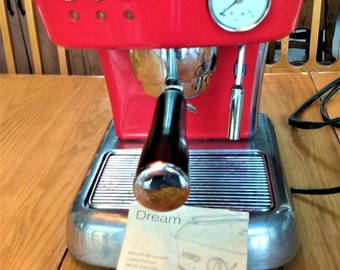 Vintage red innova  Dream Versatile Espresso Machine