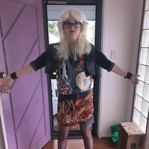 Custom Made Complete Hedwig and The Angry Inch Berlin Wall Broadway Costume Cosplay