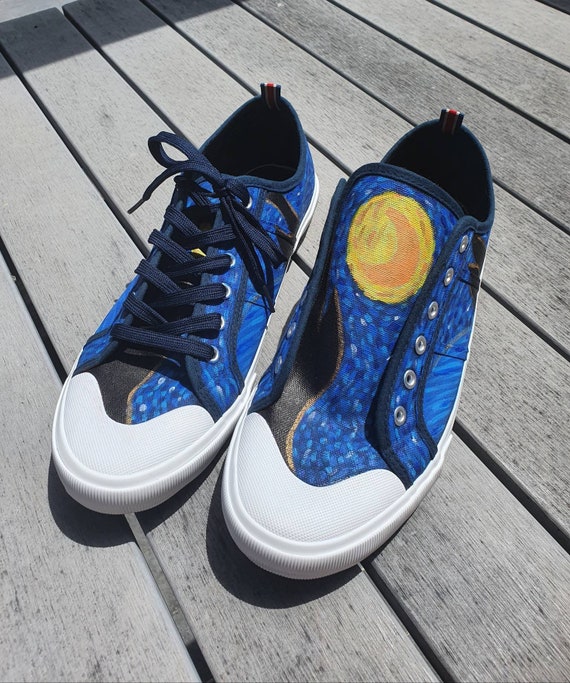 starry night sneakers