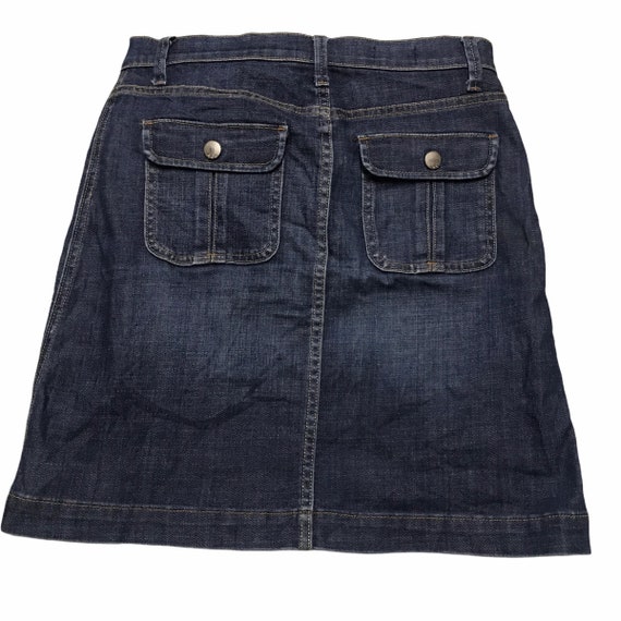 Gap multi pockets denim skirt - image 2