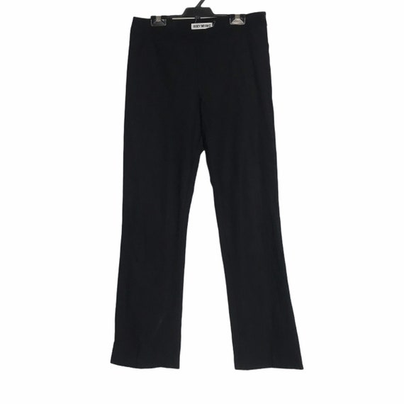Issey miyake black stretches pants