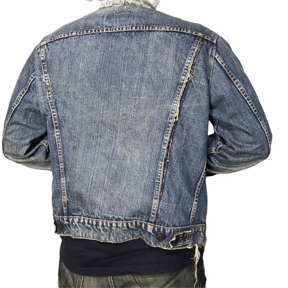 Vintage 60s Levis 557 Big Type 3 Trucker Denim Jacket Made in - Etsy UK