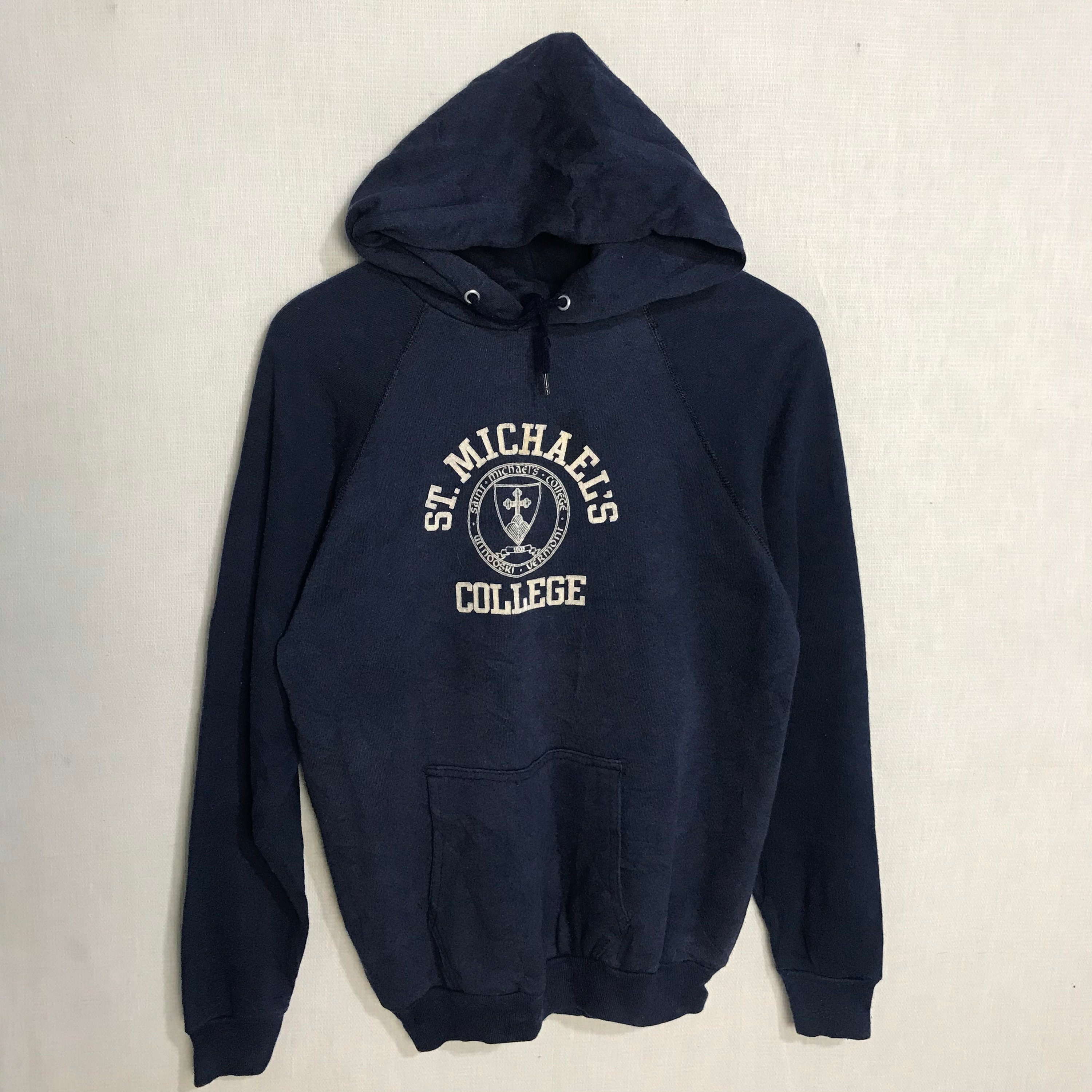 Vintage Rare 80s St Michaels College Hoodie Artex Made in Usa - Etsy ...