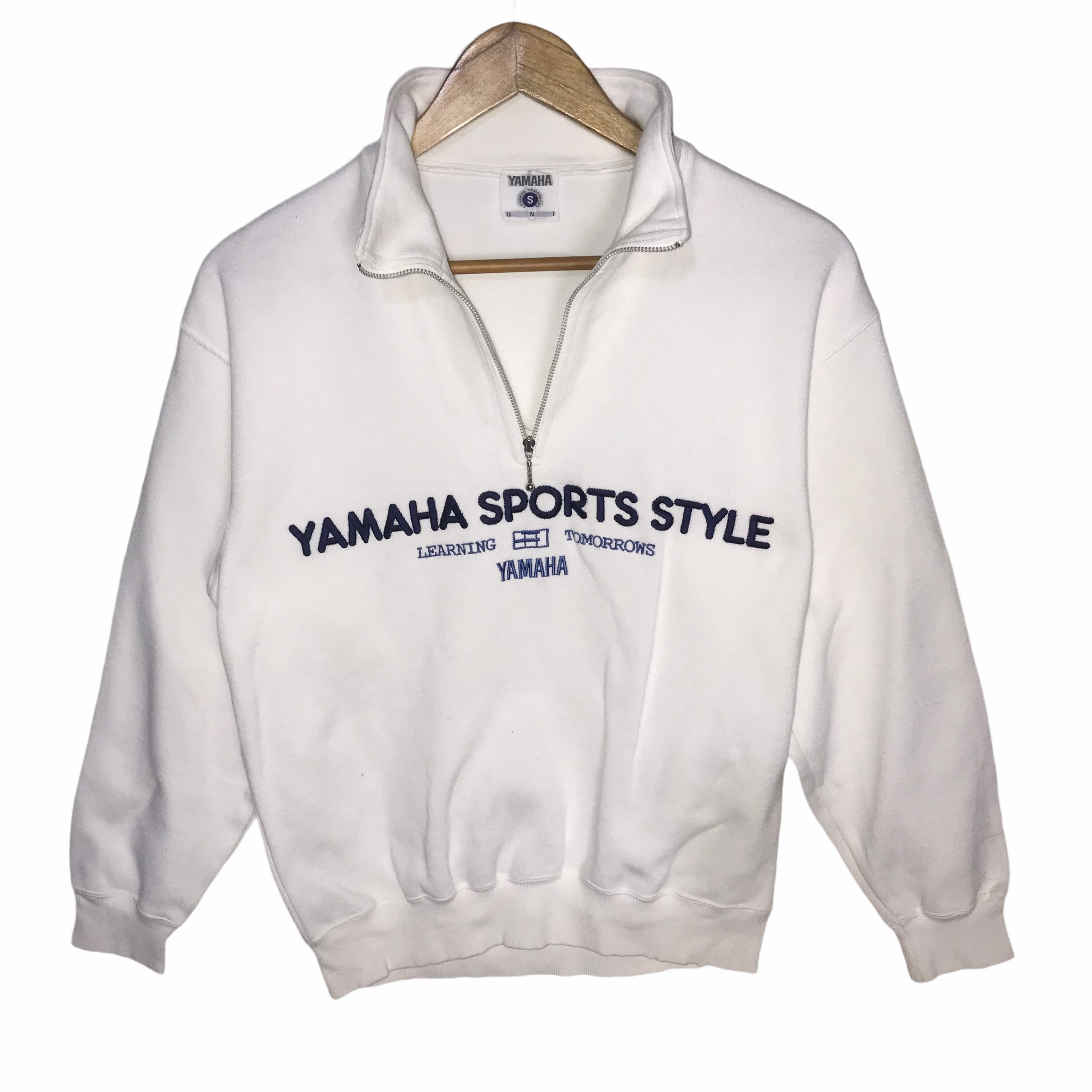 Vintage Yamaha Sports Style Half Zip Sweater Small Size - Etsy UK