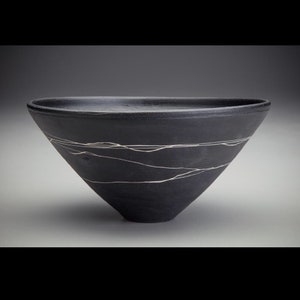 Carving Quietly Sgraffito bowl