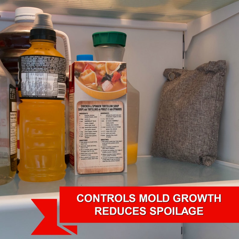 Activated Charcoal Air Purifying Bags 4 Pack Odor Absorber