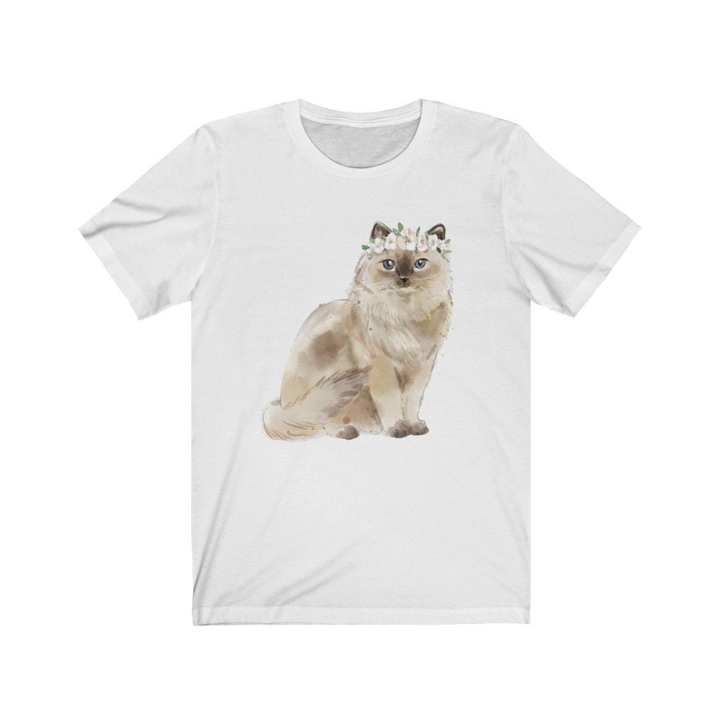 Princess Ragdoll Cat Short Sleeve Tee Ragdoll Cat Shirt - Etsy