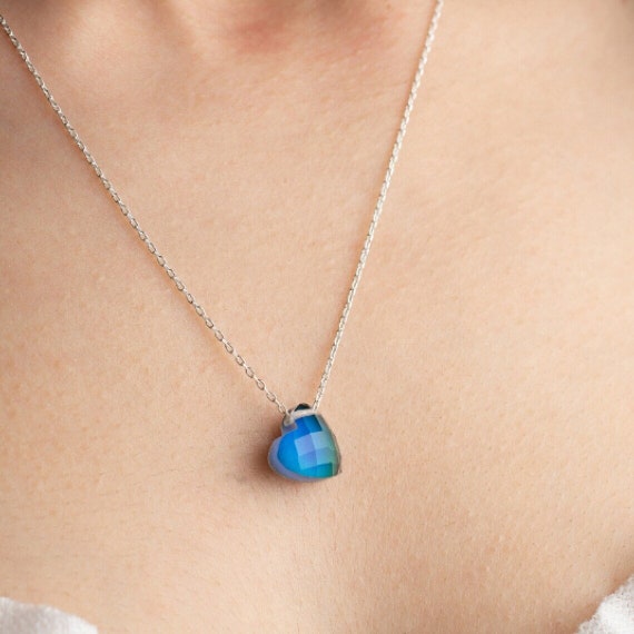 Claire's | Accessories | Claires Best Friends Mood Heart Necklace Set Of 2  | Poshmark