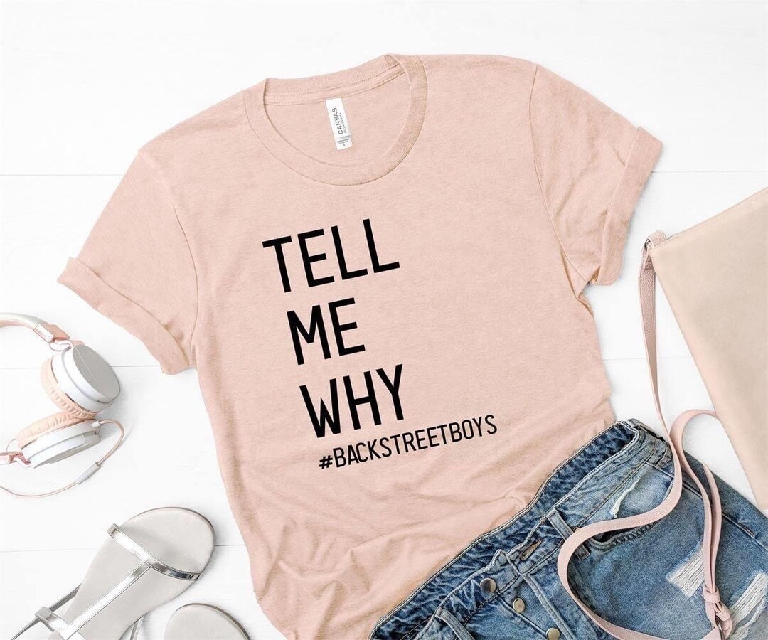 Backstreet Boys Tee / Tell Me Why Tee / Boy Band / BSB Tee / Nostalgic T- shirt / 80s Shirt - Etsy