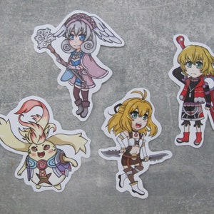 Cute Stickers inspired by Xenoblade Chronicles