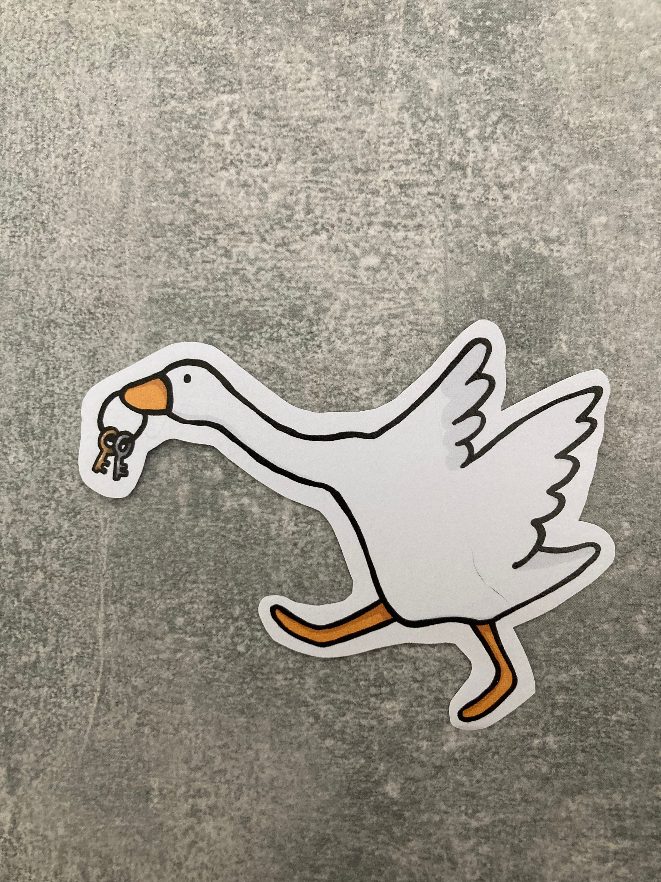 Cute Stickers Inspired by Untitled Goose Game - Part 1 - Etsy