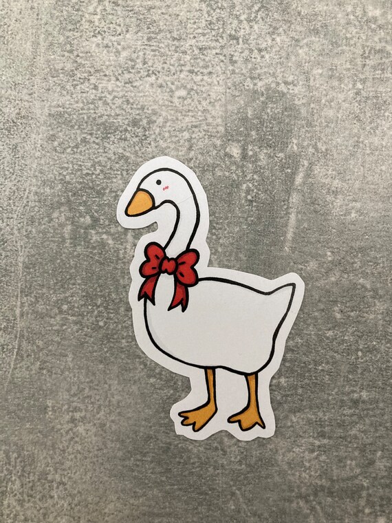 Untitled Goose Game Vinyl Stickers Set A 