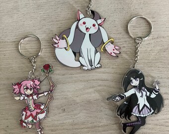 Porte-clés Acrylique Homulilly - Puella Magi Madoka Magica - SO-TA - Neuf