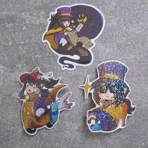 Cute Vinyl Stickers inspired by A Hat in Time