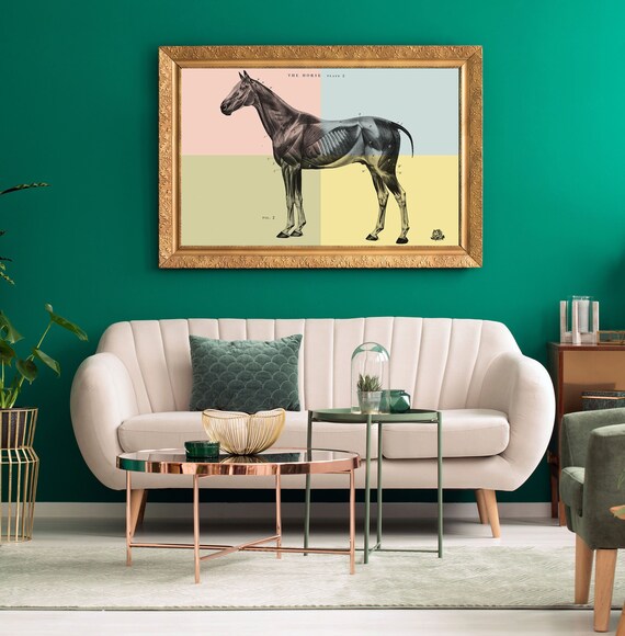 Huge A1 size Vintage Canvas Wall Art Print Poster Unframed Dogs Playing Poker